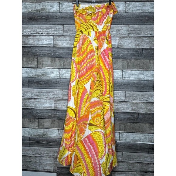 Trina Turk for Banana Republic Silk Sonya Patio Maxi Dress 2 - Picture 9 of 12